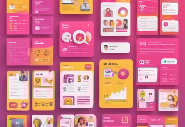 a white board with post it notes on it