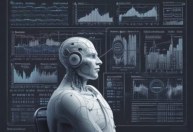 A professional consultant discussing trading strategies with a client in a modern office.