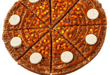 artisan waffle based peanut butter ice cream pizza near Wilkes Barre, PA