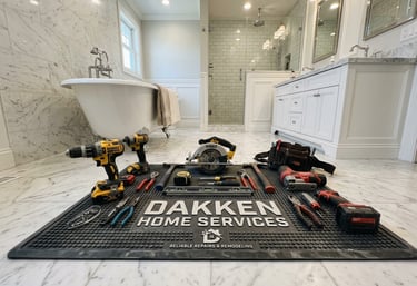 Handyman Services for disabled and elderly, bathroom remodels, ramps, lighting.