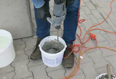 Betonkleber Klebstoff