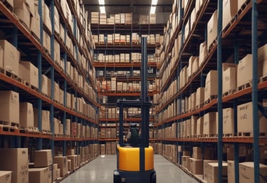 A sleek, modern workspace with a laptop open to the saniwerke blog page.