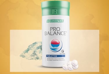 LR Lifetakt Pro Balance mineral tablets for acid-base balance with electrolytes.