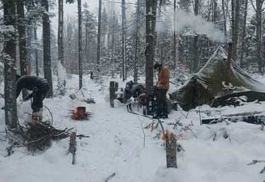 Formation plein air hiver traditionnel