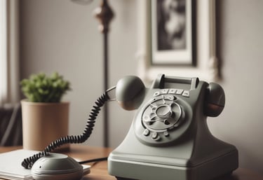 Technician installing internet equipment at a customer's home warmly greeting them.