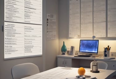 a man riding a skateboard down a street next to tall buildings