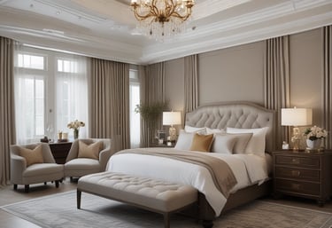 A cozy, well-staged Airbnb apartment showcasing saho25's host management expertise.