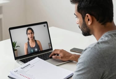 Close-up of a meal prep container with balanced, clean foods ready to eat.