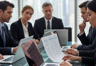 Team reviewing structured reports and analytics. Why is NeuroBling AI different? It focuses on struc