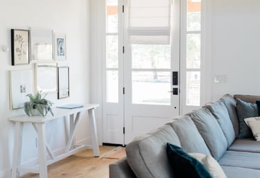 Intérieur charme bois blanc