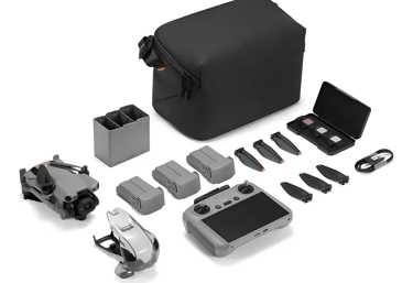 Drone Dji Mini 5 Pro Fly More Combo (com Tela) Br Dji067 Cinza