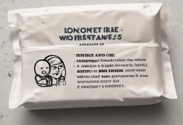 a group of four bags of coffee beans