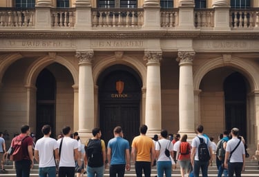 Students engaging in an outdoor study session surrounded by Huancabamba’s lush landscapes.