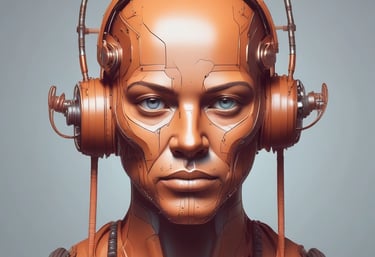 A team collaborating over laptops with code and design sketches visible.