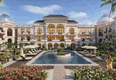 Aurora Palace Compound Hurghada exterior modern residential buildings