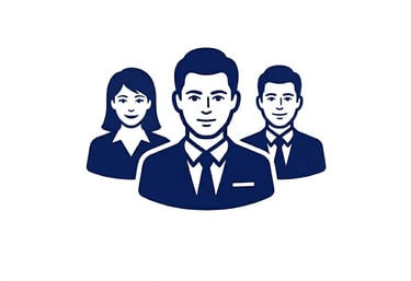human team at work