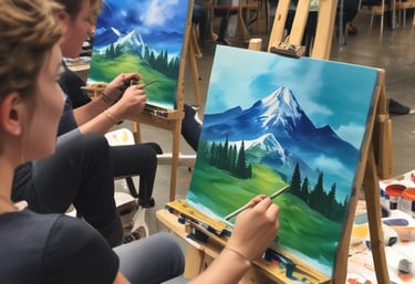 photo of white staircase