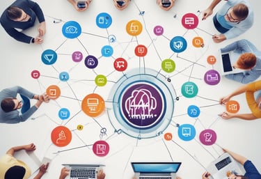 photo of white staircase