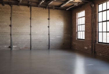 a man riding a skateboard down a street next to tall buildings