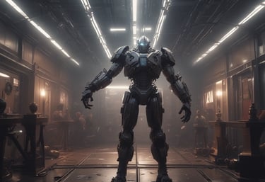 A digital workspace featuring layered VFX and 3D models being crafted on a high-resolution monitor.