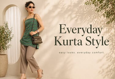 every day kurtas style at tryshopy