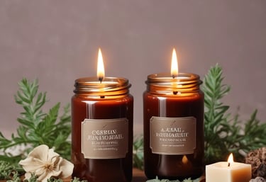 A serene spa setting with natural elements and soft neutral tones reflecting holistic wellness.