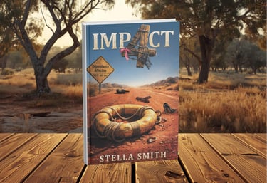 IMP4CT by Stella Smith — memoir on emotional dependency and attachment styles, Australian Outback