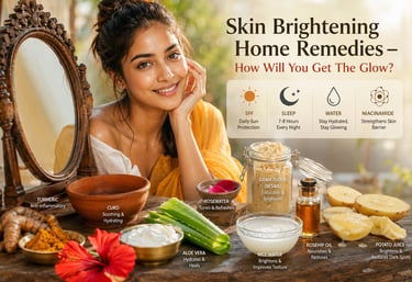 Skin brightening home remedies