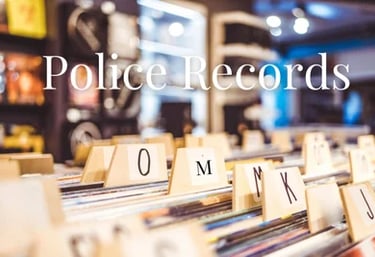a number of records on display in a store - KamBri Solutions