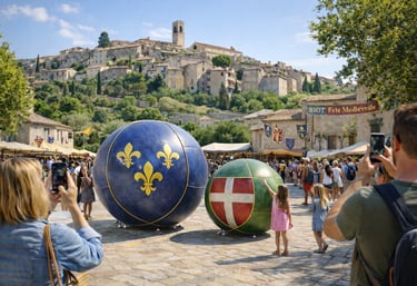 sphère personnalisable fete locale