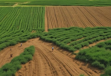 A friendly real estate agent shaking hands with a happy family outside their new home in Vijayawada.