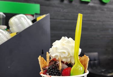 yoshis frozen yogurt ice cream sundae Scottsbluff NE