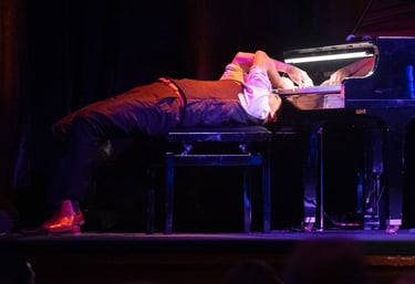 Pierre Yves Plat lors du show Rhythm on Fire