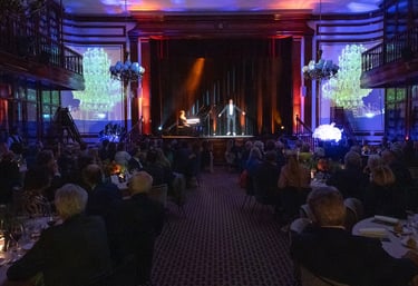 Le duo piano-claquettes Rhythm on Fire à l'Automobile Club de France - Paris