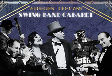 Aurélien Lehmann et son Swing Band Cabaret - Le Spectacle musical Années 20 entre jazz et comédie