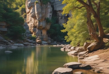 Photo of Auxan Capital's office building beside Springfield’s 35-foot fork landmark on a bright day.