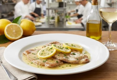 Scaloppine al vino o al limón