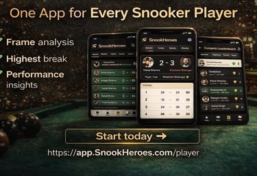Snooker Player App