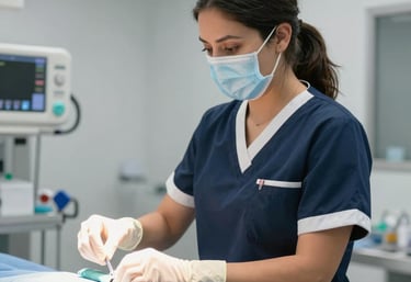 a man riding a skateboard down a street next to tall buildings