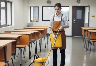 a man riding a skateboard down a street next to tall buildings