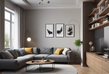 Moving team carefully transporting furniture during a residential move.