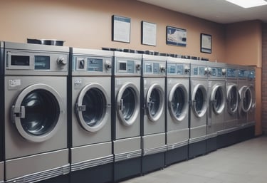 A sleek automated kiosk serving fresh essentials in a neighborhood setting.