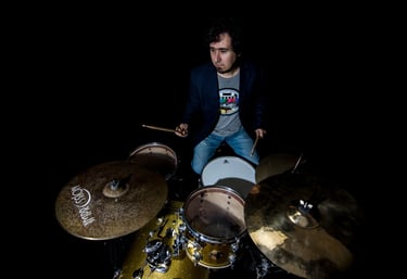 Sesión de grabacion de baterias online