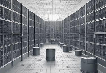 Close-up of a professional team collaborating over technical blueprints and laptops.