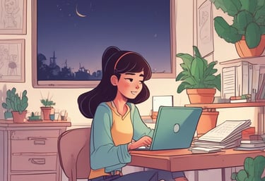 Close-up of Korean subtitles on a screen with K-drama scenes playing in the background.