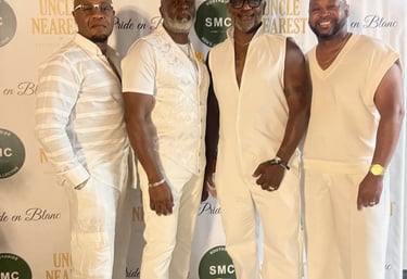 Southside Men's Collective Founders at the 2025 Pride En Blanc Annual Fundraiser in Chicago, IL