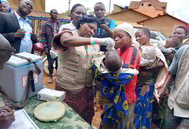 Campagne de vaccination contre la rougeole