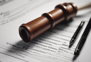 A friendly notary public greeting a client outside a cozy Tampa home.