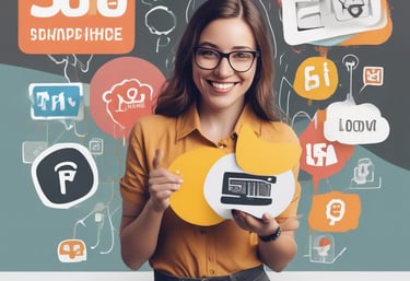 A team collaborating around a table with laptops and notes, brainstorming marketing strategies.