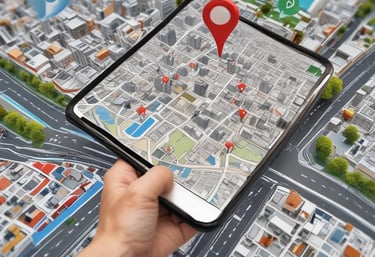 Close-up of a mentor guiding a startup founder through a business plan on a tablet.